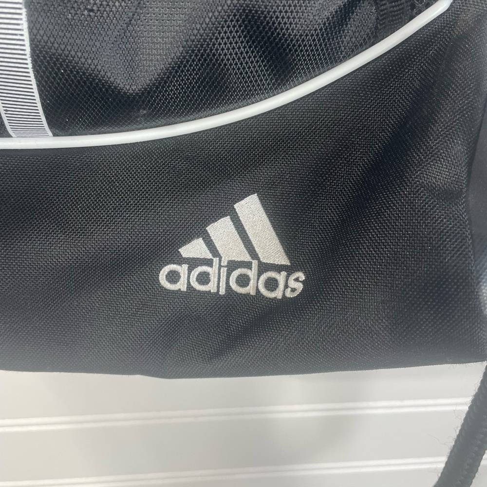 Adidas Black Alliance Sackpack Tennis Sports Drawstring Closure Bag GUC - Picture 12 of 12